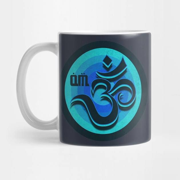 Spiritual Ice Dot Om by CTShirts